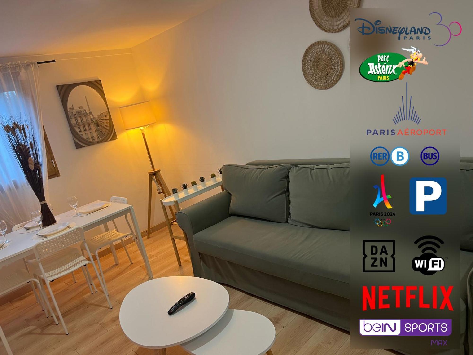 Appartement Pres De Paris, Disney & Cdg Tremblay-en-France Εξωτερικό φωτογραφία